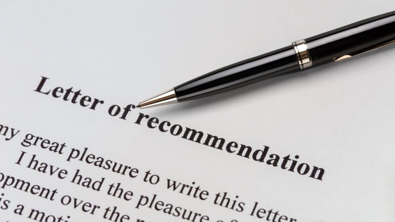 How to ask for letter of recommendation